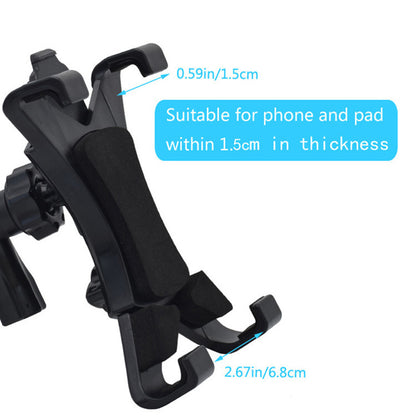 Universal 3.5-12 inch Motorcycle Bicycle Holder Mount Bracket Adjustable Tablet Stand