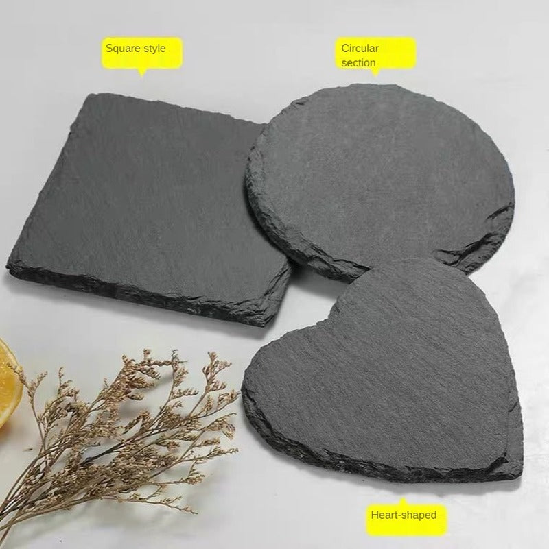 B-1117 Rock Stone Table Cup Mat Coffee Milk Cup Pad Bowl Heat Insulation Pad Coasters Non-slip Placemat