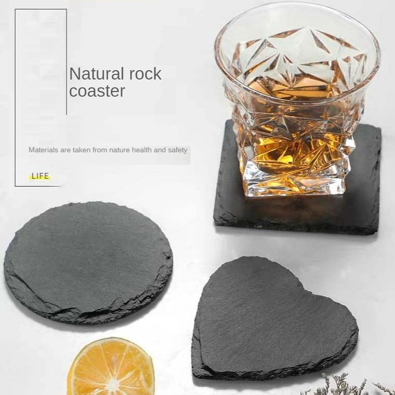 B-1117 Rock Stone Table Cup Mat Coffee Milk Cup Pad Bowl Heat Insulation Pad Coasters Non-slip Placemat