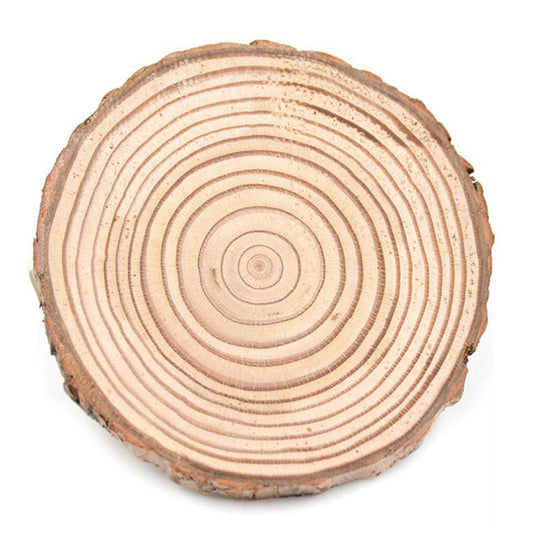 Natural Wooden Log Slice Cup Mat Coaster Pine Tree Tea Coffee Mug Drinks Round Holder Table Decor