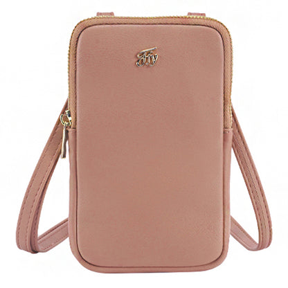 FFY FY17020-34 PU Leather Cellphone Purse Card Slots Design Women Crossbody Bag Small Shoulder Bag