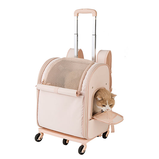 LDLC QS-090 Portable Foldable Environmental-friendly Lightweight Trolley Pet Bag