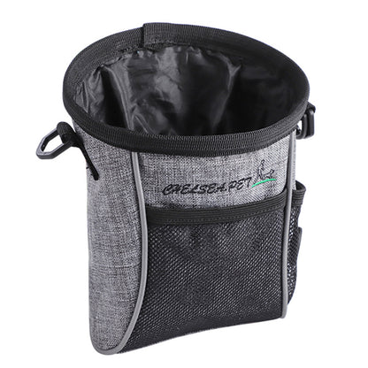 LDLC QS-058 Convenient Training Dog Treat Pouch Pet Waist Bag Drawstring Carries Pet Toys Food Poop Bag Pouch