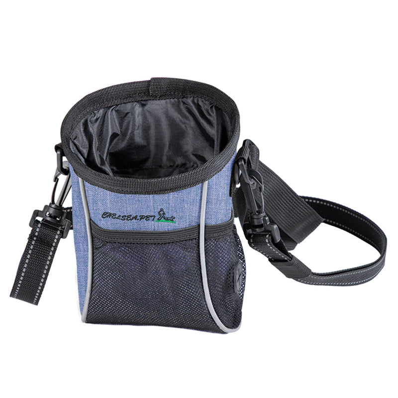 LDLC QS-058 Convenient Training Dog Treat Pouch Pet Waist Bag Drawstring Carries Pet Toys Food Poop Bag Pouch