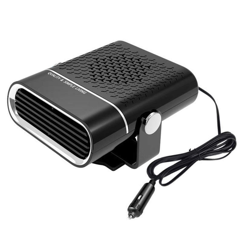 12V 2-in-1 Car Demister Heater Fan Adjustable Automobile Mounted Heater 120W Vehicle Heating Cooler Fan