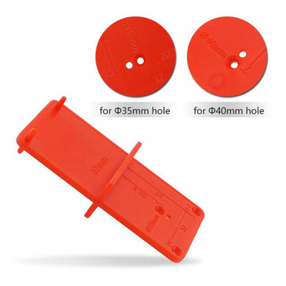 35mm 40mm Hinge Hole Drilling Guide Locator Hole Drill Opener Locator for Door Cabinet Assemble