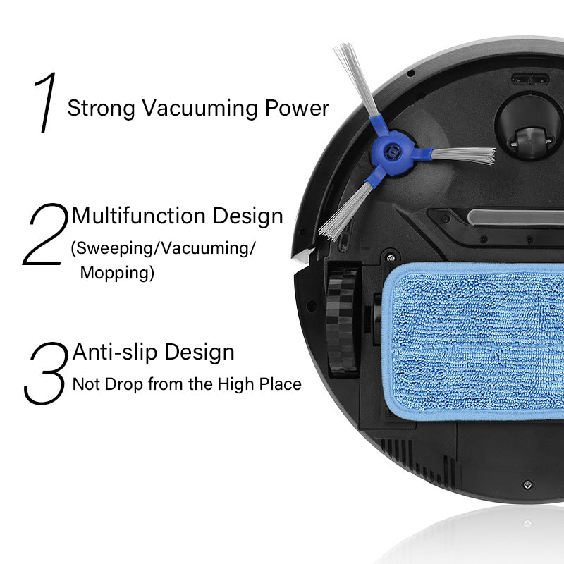 118HW 2500PA Robot Vacuum Cleaner Wireless Smart APP Auto-Recharge Remote Voice Control Sweeping Cleaning Machine