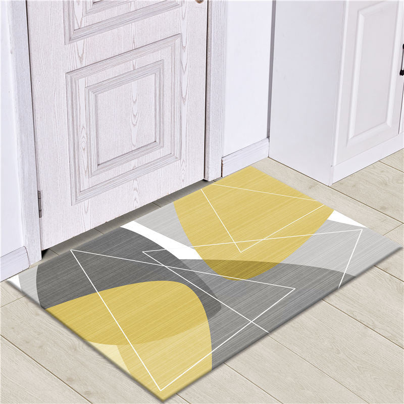 60 x 90cm Nordic Style Non-Slip Soft Floor Mats Absorbent Bathroom Rugs Washable Bath Mats for Bedroom Living/Dining Room