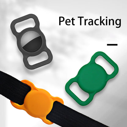 Anti-lost Pet Dog Tracking Locator Silicone Protective Case Cover for Apple AirTag