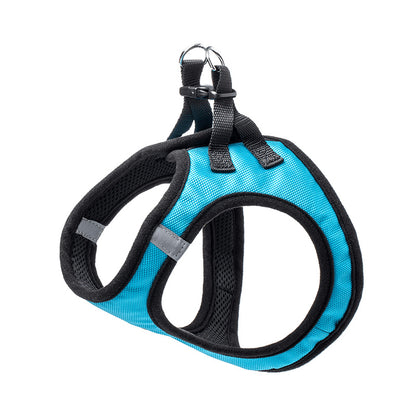 YOUPIN JORDAN&JUDY PE073-L Reflective Pet Vest Puppy Dog Harness - Blue