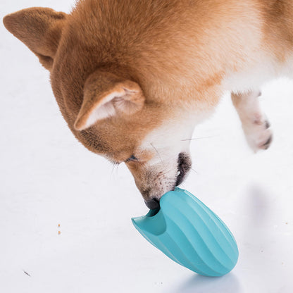 XIAOMI YOUPIN JORDAN & JUDY PE006-S BPA Free Ice Cream Spilled Ball Pet Dog Feeder Rubber Molar Clean Teeth Interactive Toy, Size: S (with FDA Certification)