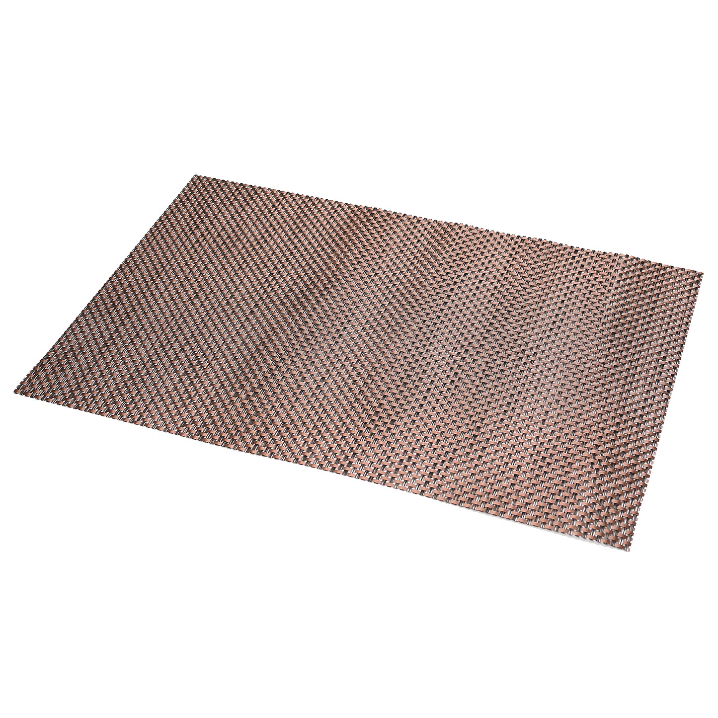 MJ7814 PVC Braided Non-Slip Placemat Dining Table Mat Heat-insulated Tableware Bowl Pads