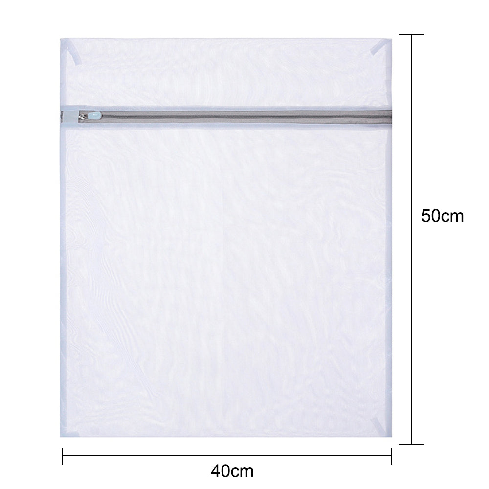 MM-X001 40x50cm 70g Reusable Mesh Laundry Bag Thickened Mesh Machine Washable Washing Bag (Thin Mesh)