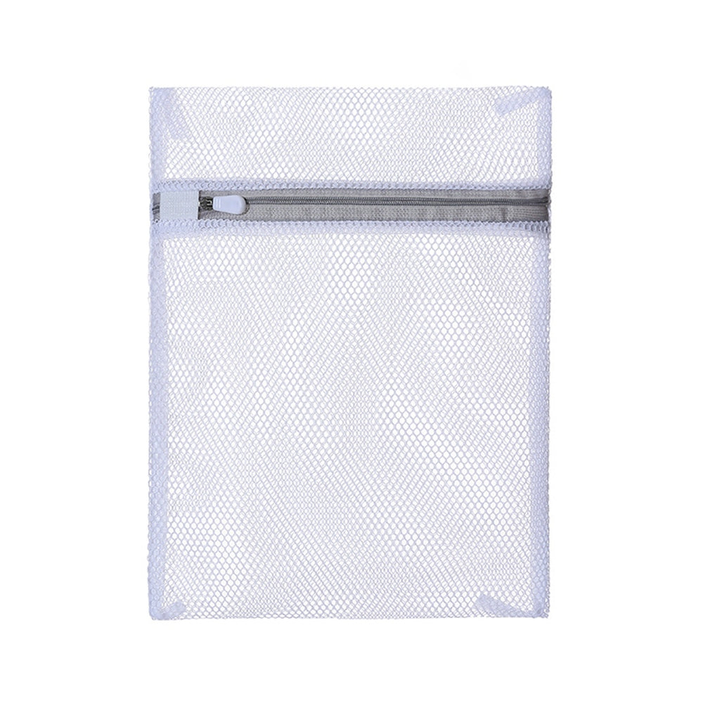 MM-X001 23x30cm 70g Thickened Mesh Laundry Delicate Clothes Underwear Bags Machine Washable Travel Clothes Storage Bags (Thick Mesh)