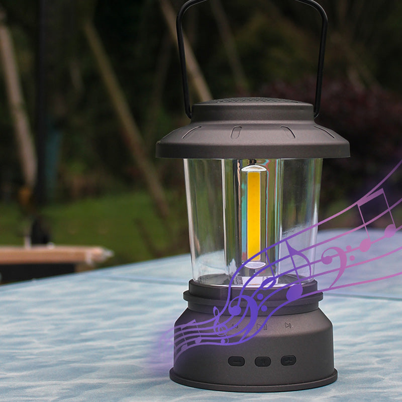 V6 Outdoor Camping Light Bluetooth Speaker Tent Hanging Light Camping Lantern Lamp