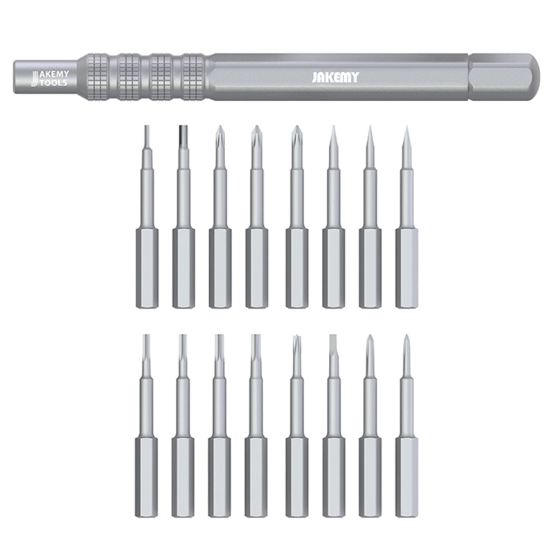 JAKEMY JM-8171 17-in-1 Precision Screwdriver Set Clock Watch Glasses Repair Tools Kit