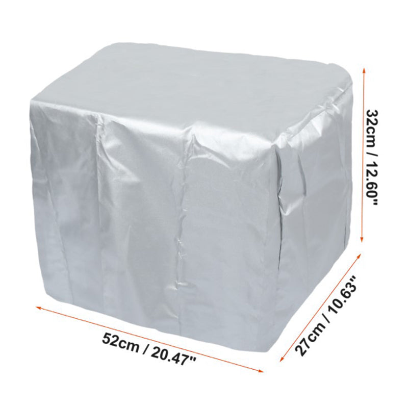 15HP 210D Oxford Cloth Waterproof Yacht Half Outboard Motor Engine Dust Cover Marine Engine Protector, 52*27*32cm