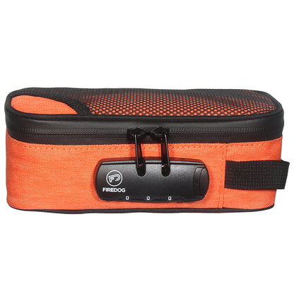 FIREDOG CL109 Smell Proof Bag with Combination Lock Portable Pipe Tobacco Pouch Carton Mesh Bag