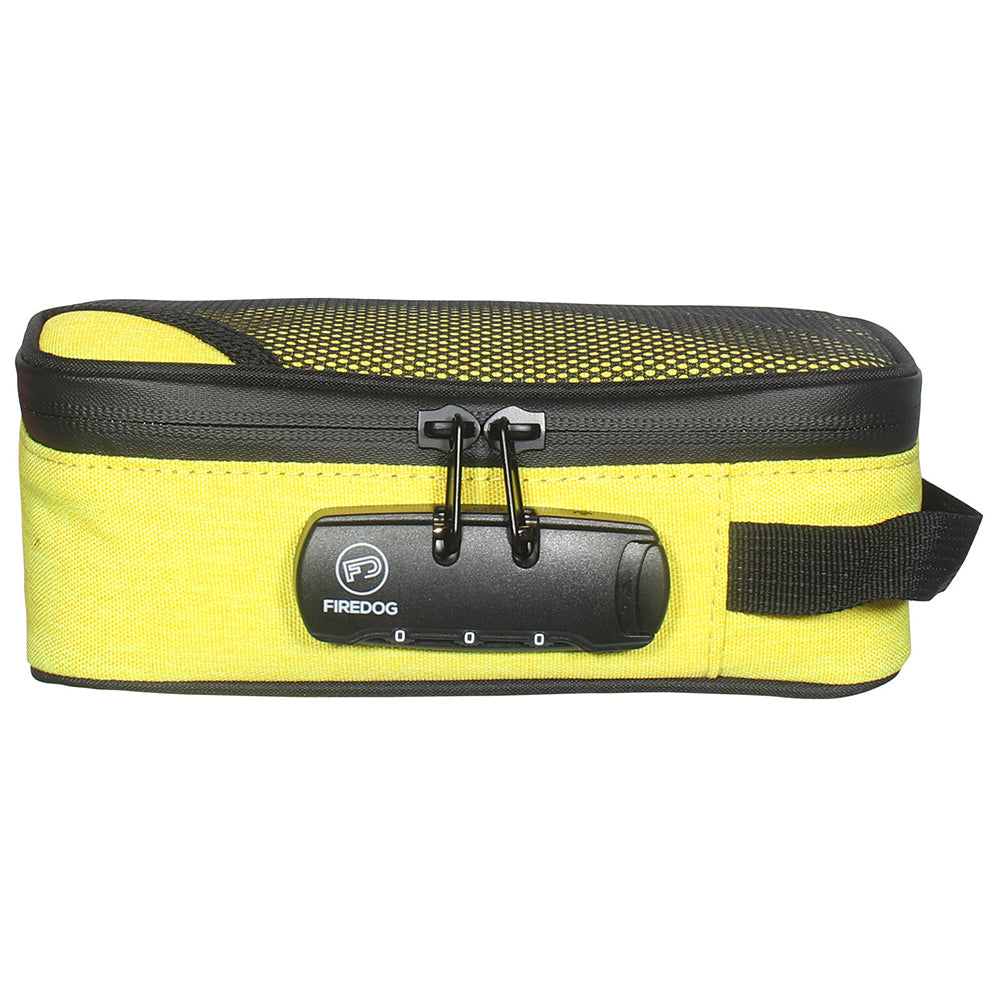 FIREDOG CL109 Smell Proof Bag with Combination Lock Portable Pipe Tobacco Pouch Carton Mesh Bag