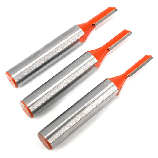 MC02083 3PCS 8mm Shank Woodworking Milling Cutter Knife Trimmer Cutter Set