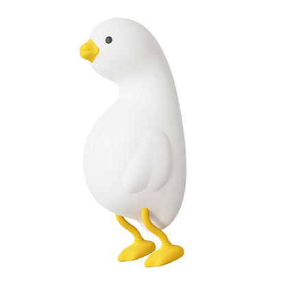 Rechargeable Silicone Squishy Duck Lamp Children LED Night Light Bedroom Desktop Decor