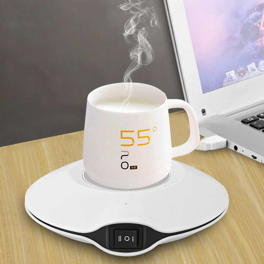 USB Powered Cup Cooler Heater Plate Home Heating Cooling Device