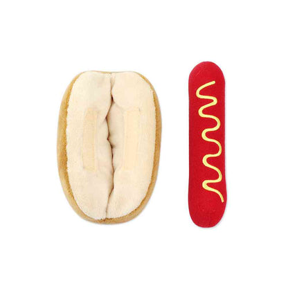 TG-TOY0098 Plush+PP Cotton Hot Dog Toy