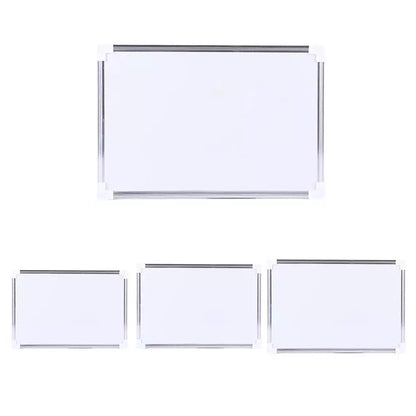 Magnetic Whiteboard Double Sided Small Dry Erase Board, Size: 35 x 50cm