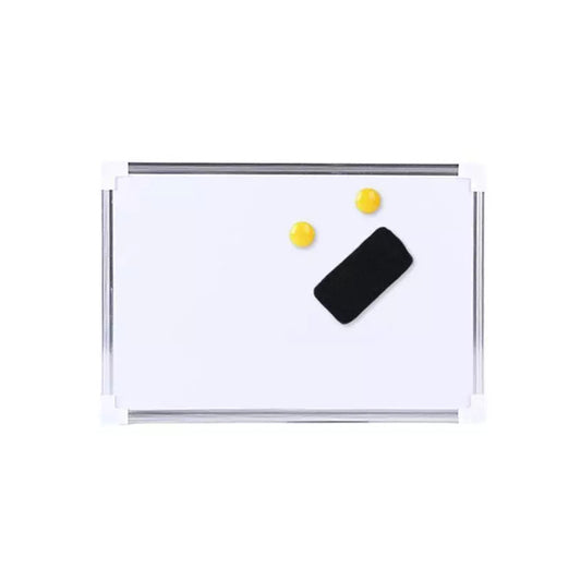 Magnetic Whiteboard Double Sided Small Dry Erase Board, Size: 35 x 25cm