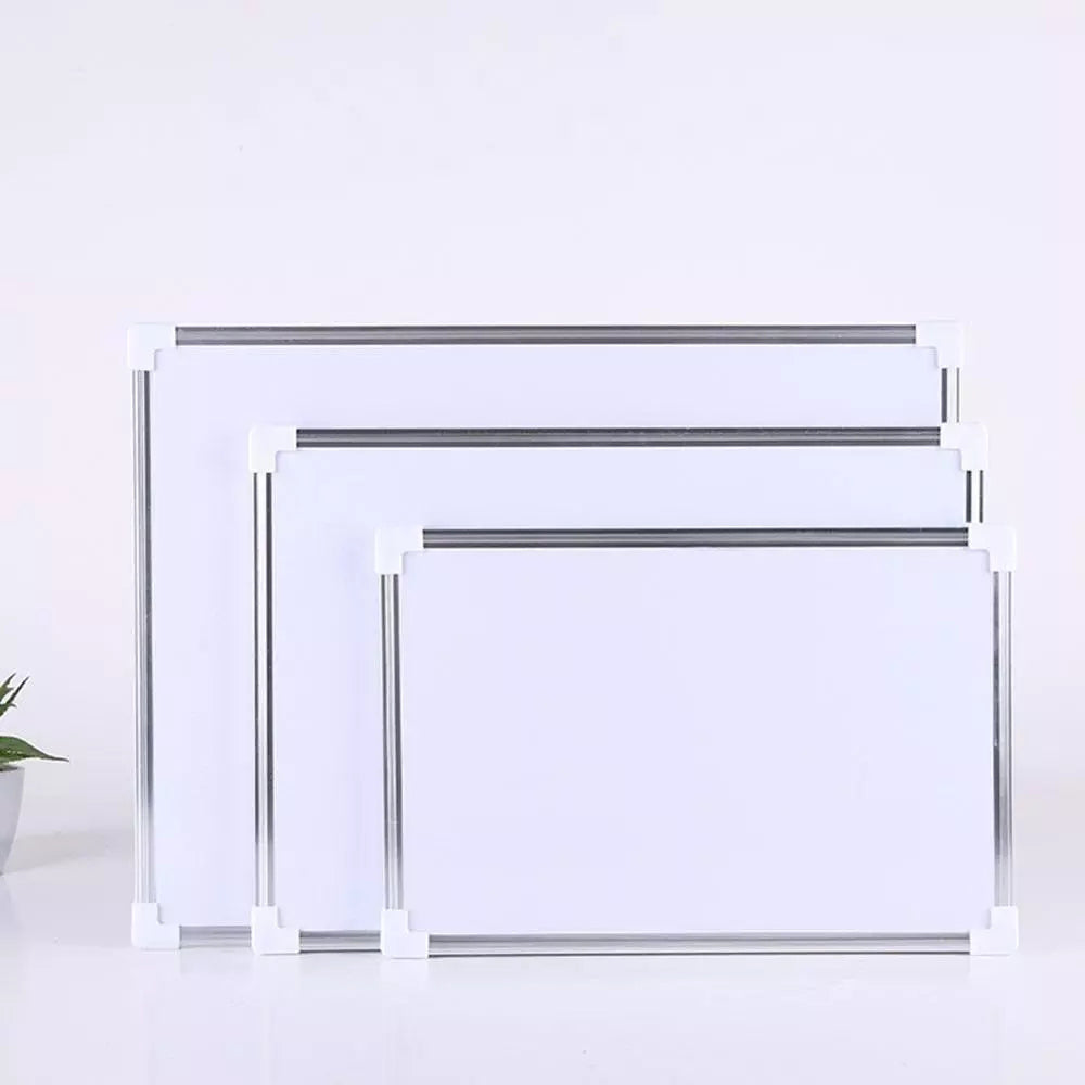 Magnetic Whiteboard Double Sided Small Dry Erase Board, Size: 35 x 25cm