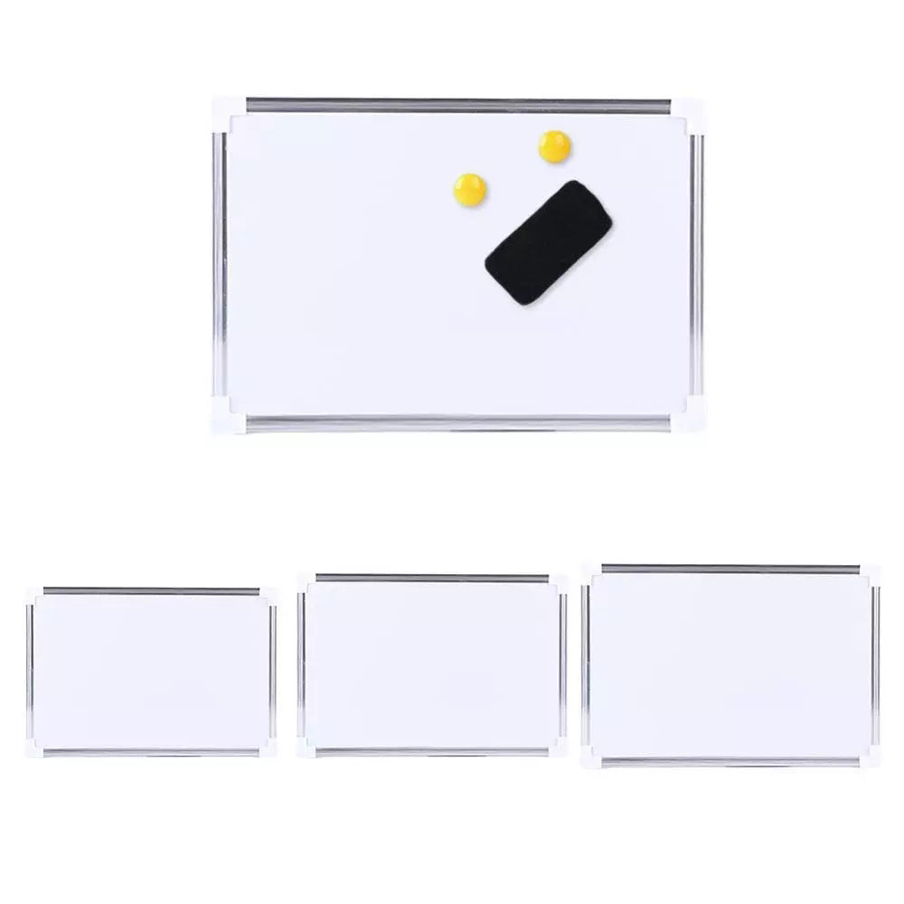 Magnetic Whiteboard Double Sided Small Dry Erase Board, Size: 35 x 25cm