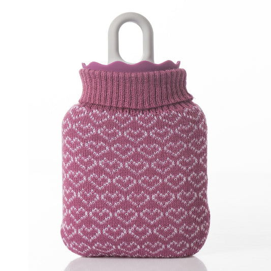 XIAOMI YOUPIN JORDAN&JUDY HH685 Microwave Heating Hot Water Bag Silicone Hot Water Bottle with Knitted Cover