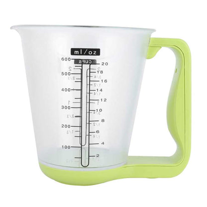 TY-C01 Electronic 1000g Measuring Cup 0.1g Accuracy Detachable Kitchen Measuring Cup with Scale (BPA Free, No FDA Certificate)