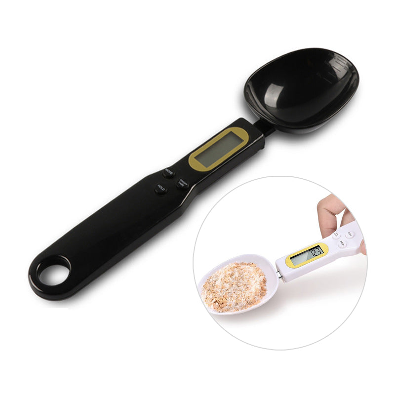 NS-S3 Portable Kitchen Measuring Spoon Food Scale Multi-Function Electronic Digital Spoon Scale with LCD Display (No Battery, Without FDA, BPA-free)