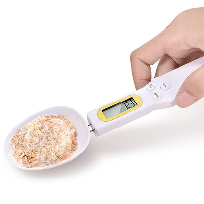 NS-S3 Portable Kitchen Measuring Spoon Food Scale Multi-Function Electronic Digital Spoon Scale with LCD Display (No Battery, Without FDA, BPA-free)