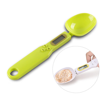 NS-S3 Portable Kitchen Measuring Spoon Food Scale Multi-Function Electronic Digital Spoon Scale with LCD Display (No Battery, Without FDA, BPA-free)