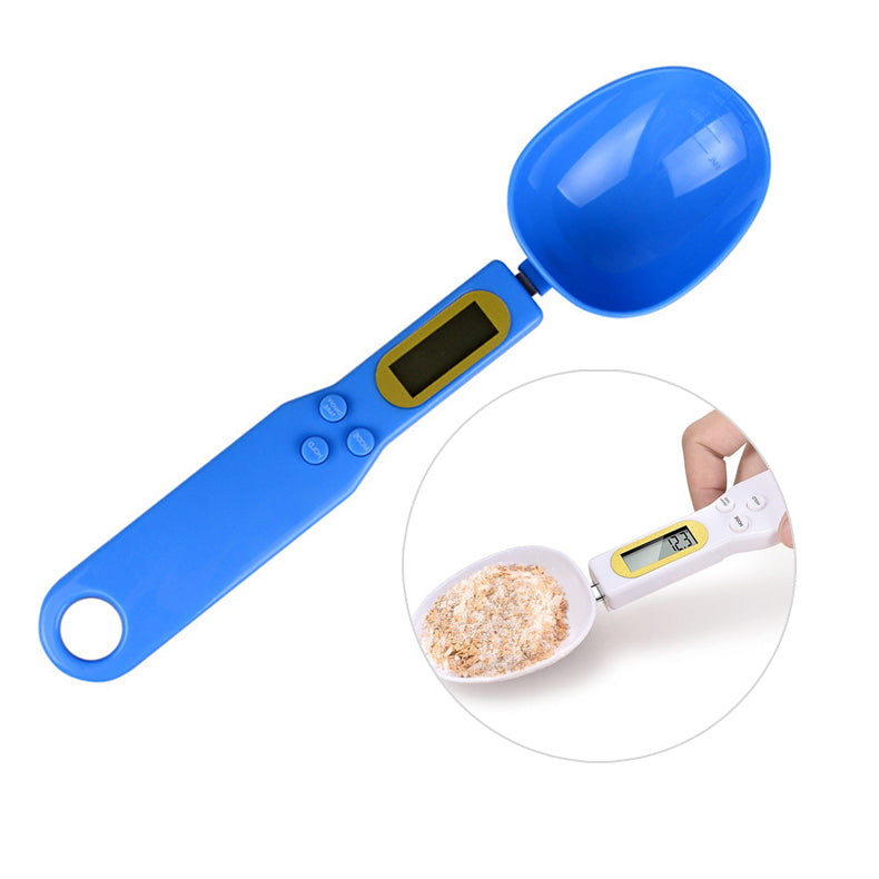 NS-S3 Portable Kitchen Measuring Spoon Food Scale Multi-Function Electronic Digital Spoon Scale with LCD Display (No Battery, Without FDA, BPA-free)