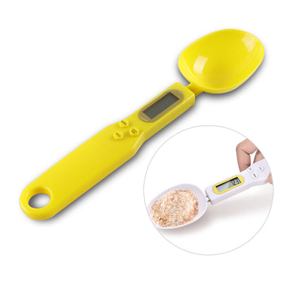 NS-S3 Portable Kitchen Measuring Spoon Food Scale Multi-Function Electronic Digital Spoon Scale with LCD Display (No Battery, Without FDA, BPA-free)