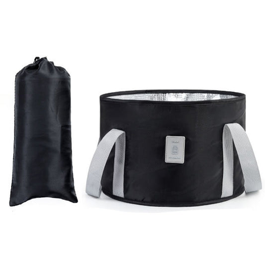 TB-0678 Small Size Portable Folding Bucket Outdoor Travel Camping Water Holder Bag Washbasin