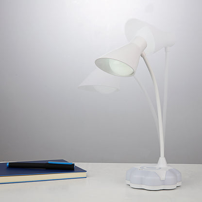 Portable LED Desk Touch Lamp USB Rechargeable Table Dimmable Eye Protection Reading Lamp