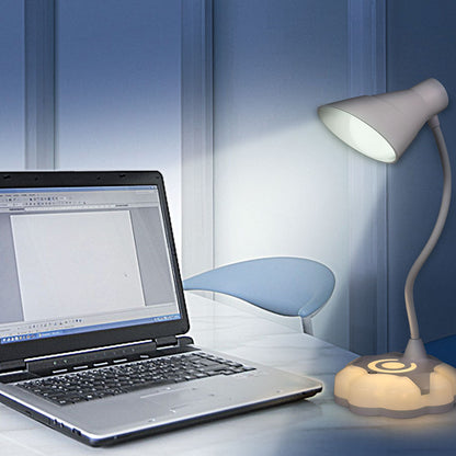 Portable LED Desk Touch Lamp USB Rechargeable Table Dimmable Eye Protection Reading Lamp