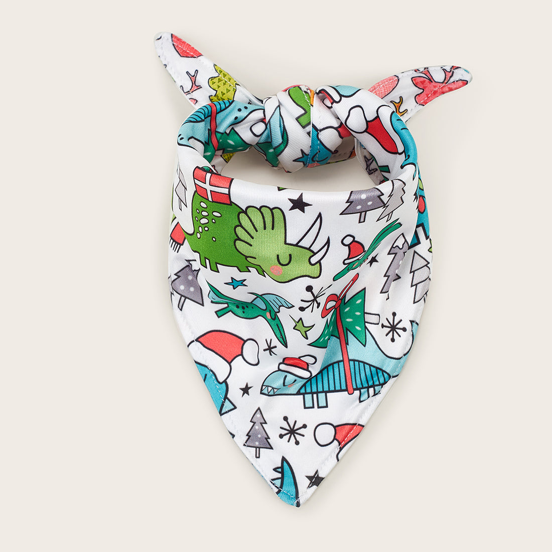 Christmas Dog Bandanas Pet Bib Bandanas Pet Scarf Washable Dog Bib Costume [Size: S]