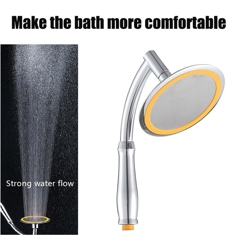 6'' Handheld Shower Head High Pressure Angle Adjustable Enjoy Luxurious Rain Showerhead