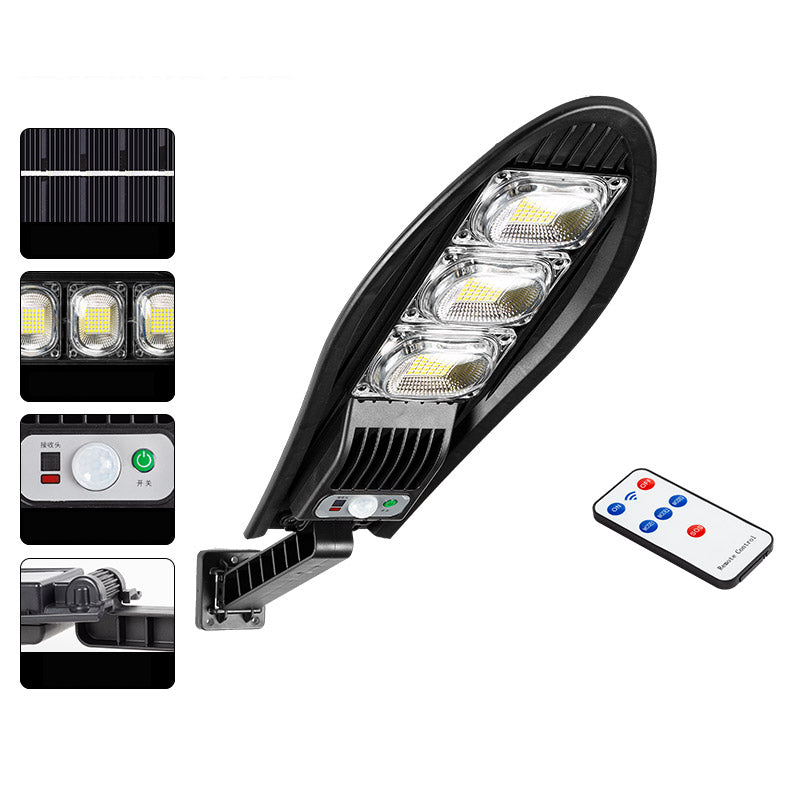 W778B 126LEDs Solar Street Lights Outdoor Solar Lamp 3 Modes Waterproof Motion Sensor Security Lighting for Garden Patio Yard