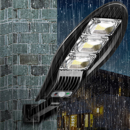 W778B 126LEDs Solar Street Lights Outdoor Solar Lamp 3 Modes Waterproof Motion Sensor Security Lighting for Garden Patio Yard