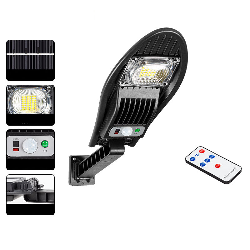 W776B Street Wall Light Outdoor Solar Lamp Motion Sensor Waterproof Night Light for Garden Patio Yard Garage