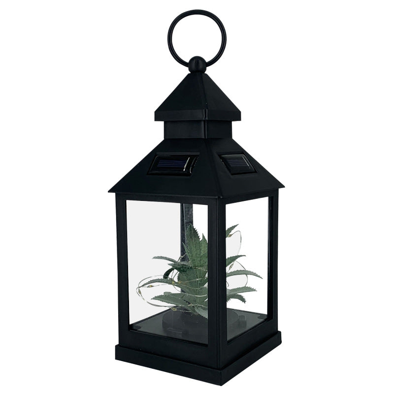 Solar 20 LED Light Outdoor Plant Wind Lamp Lantern Outdoor Yard Path Lawn Hanging Night Lamps