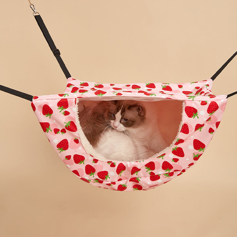 TG210700229 Cat Cage Hammock Hanging Soft Dual-layer Pet Bed Pet Hammock for Kitten Ferret Puppy Cat and Small Pet