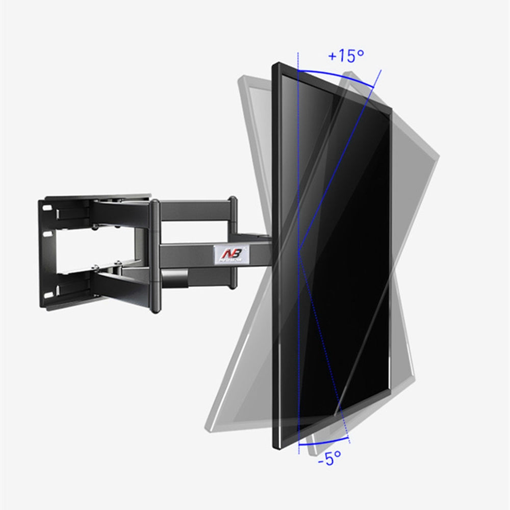 NORTH BAYOU SP5 50-90 inch LCD Television Wall Mount Bracket Telescopic Arm Large Screen TV Holder