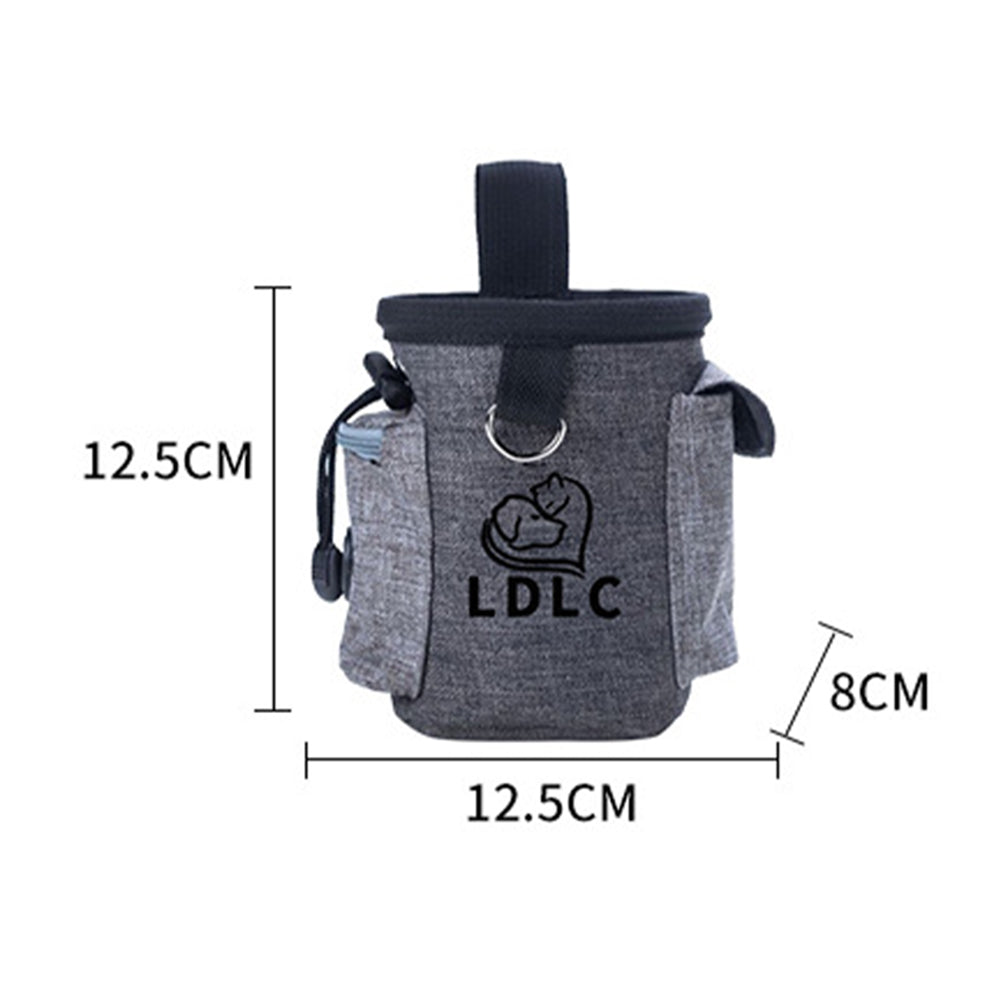LDLC QS-001 Pet Training Bag Outdoor Multifunctional Dog Snack Bag Dog Treat Pouch Training Supplies
